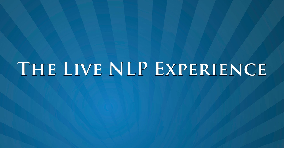 The Create Your Life: Live NLP Experience | Jan 30 - Feb 1, 2026 - Scottsdale
